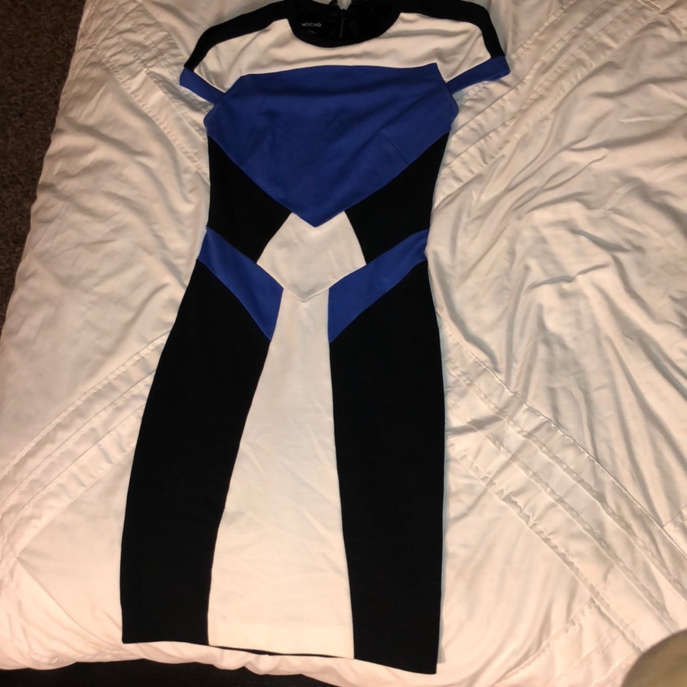 Color block Bebe dress